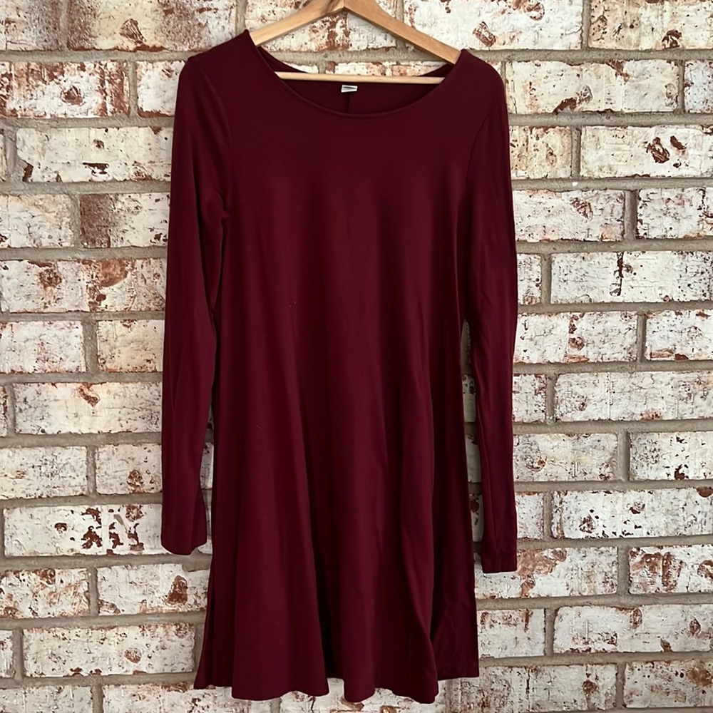 Long sleeve maxi sweater dress
